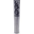 Yg-1 Tool Co V7 Plus A 4 Flute Multiple Helix Ball Nose Plain Shank End Mill UGMG53930